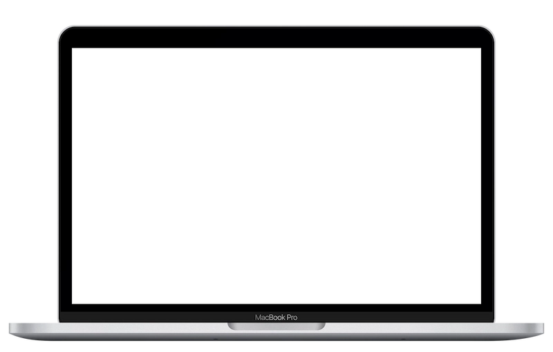 laptop screen mockup